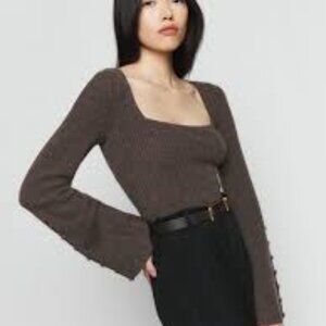 Reformation Emanuele Cashmere Sweater (size Small)